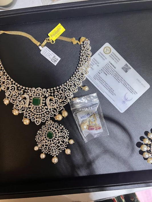 DIAMOND-NECKLACE,18K (DNK-00453)