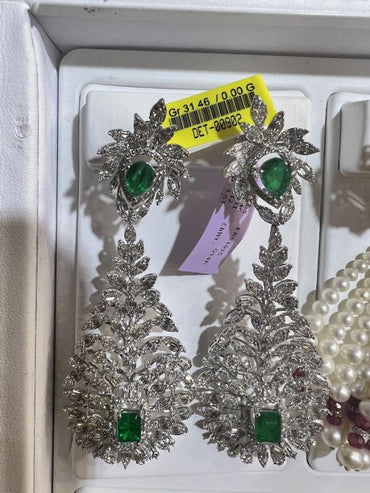 DIAMOND-EAR TOPS,14K (DET-00902)