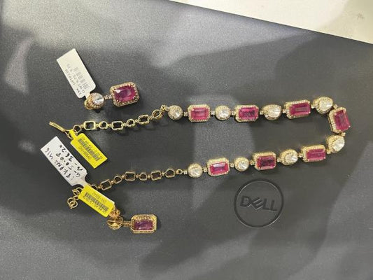 DIAMOND-NECKLACE,18K (DNK-00642)