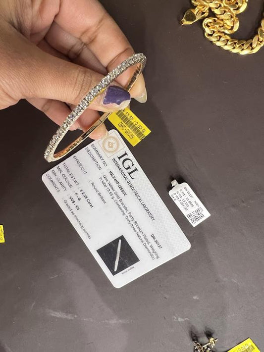 DIAMOND-BRACELET,18K (DBRC-00599)