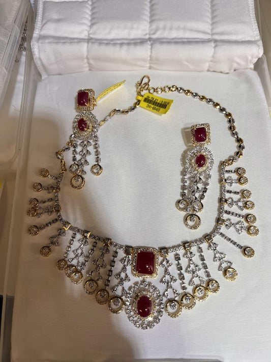 DIAMOND-NECKLACE,18K (DNK-00469)