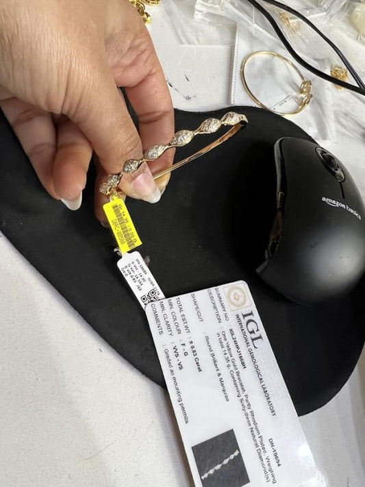 DIAMOND-BRACELET,18K (DBRC-00580)