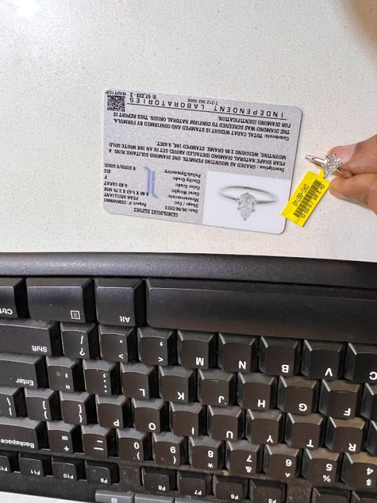 DIAMOND-RING,18K (DRG-00740)