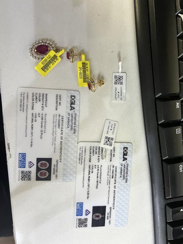 DIAMOND-PENDANT SET,18K (DPS-00228)