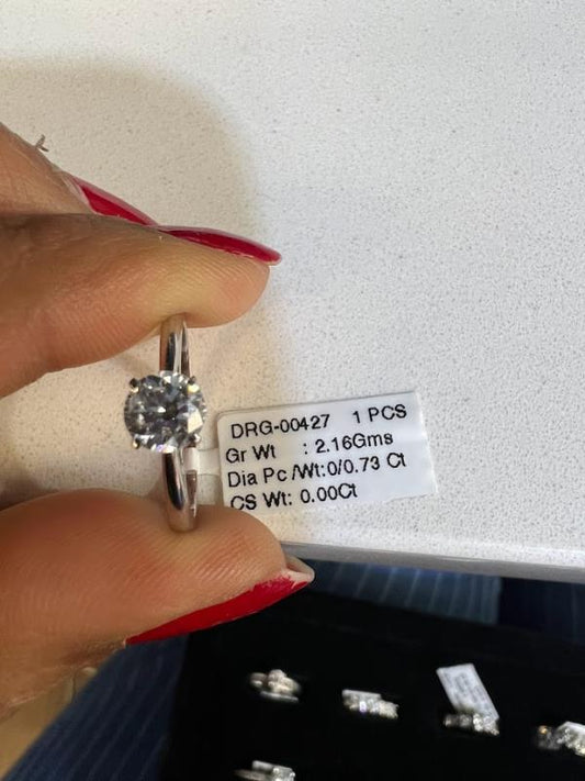 DIAMOND-RING,14K (DRG-00427)