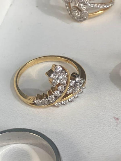 DIAMOND-RING,18K (DRG-00302)