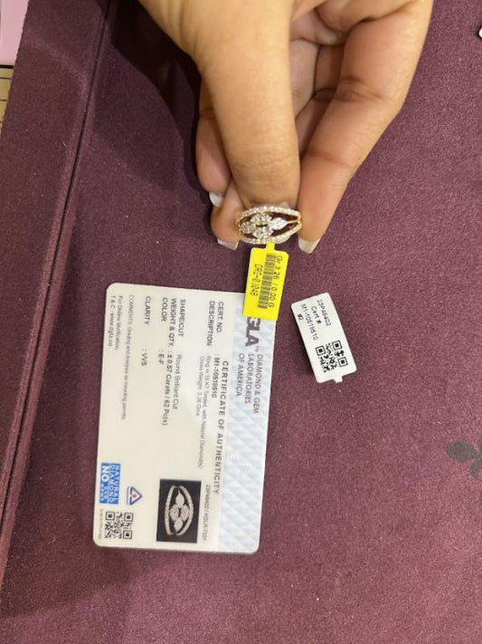 DIAMOND-RING,18K (DRG-01048)