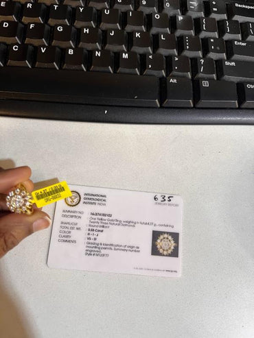 DIAMOND-RING,18K (DRG-00032)