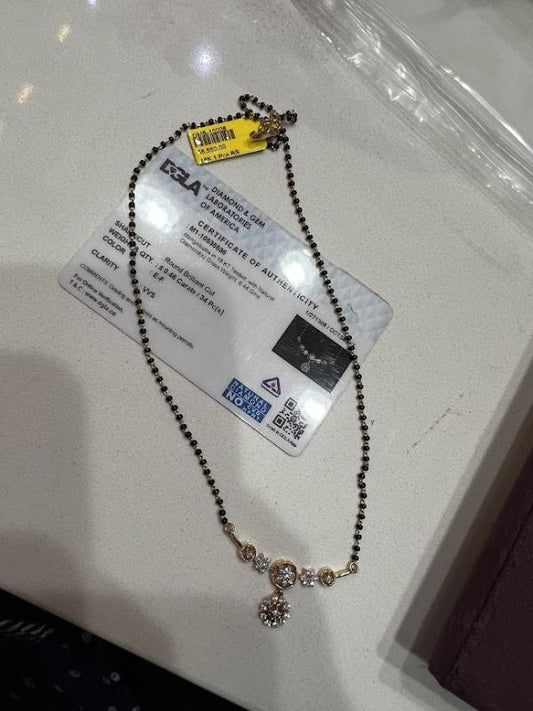 DIAMOND-MANGAL ,18K (DMS-10008)