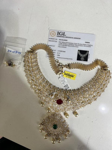 DIAMOND-NECKLACE,18K (DNK-00568)