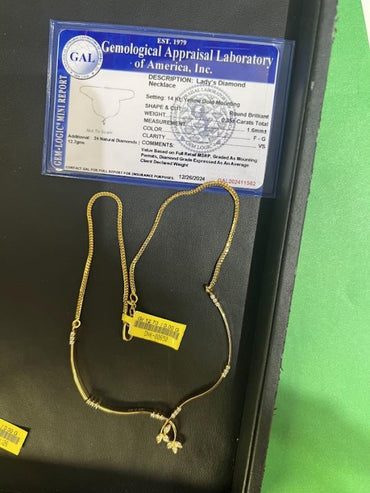 DIAMOND-NECKLACE,18K (DNK-00650)