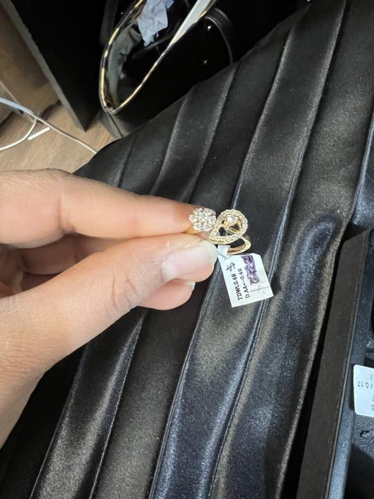 DIAMOND-RING,18K (DRG-00414)