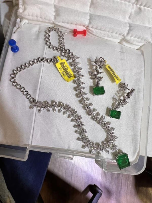 DIAMOND-NECKLACE,18K (DNK-00467)