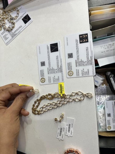 DIAMOND-NECKLACE,18K (DNK-00533)