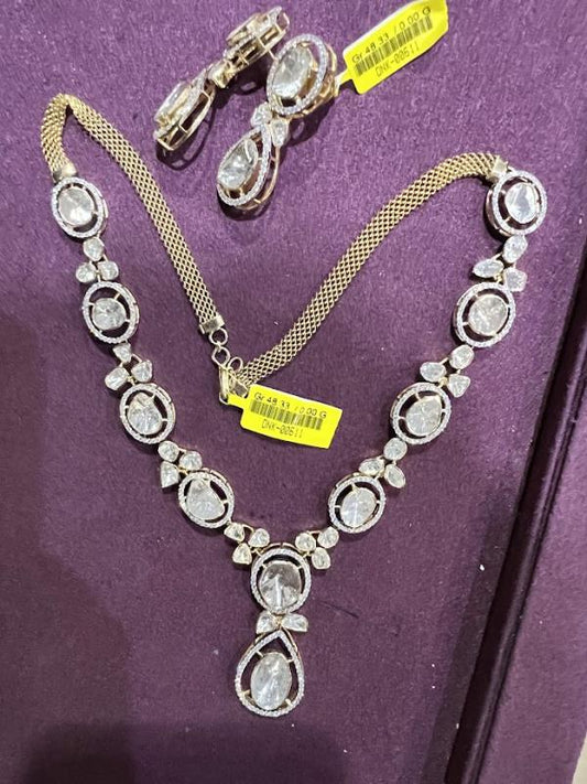 DIAMOND-NECKLACE,18K (DNK-00611)