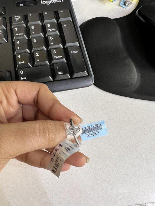 DIAMOND-RING,14K (DRG-00979)