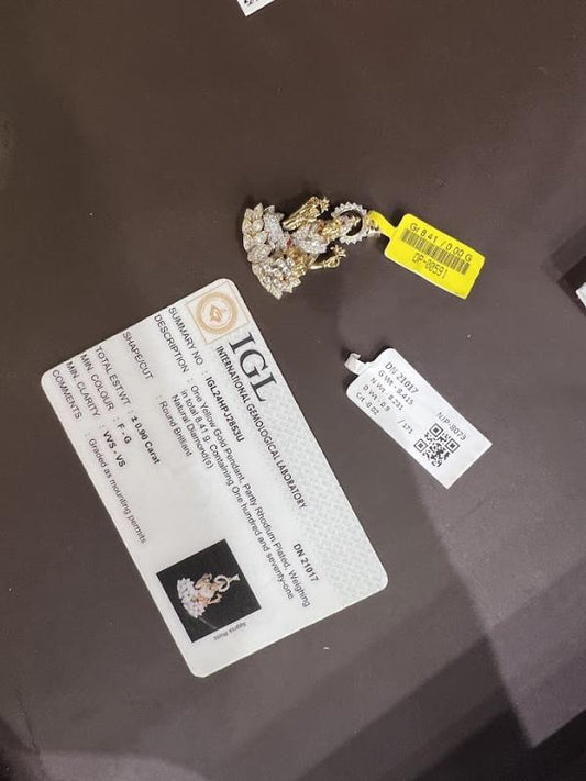 DIAMOND-PENDANT,18K (DP-00591)