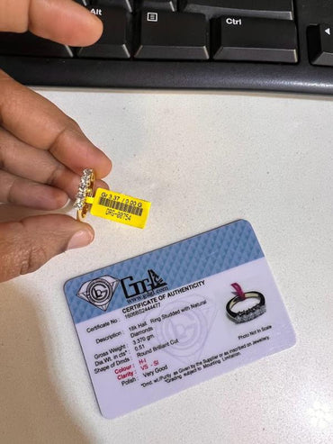 DIAMOND-RING,18K (DRG-00754)