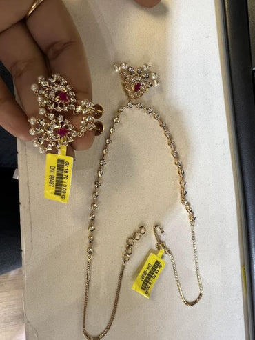 DIAMOND-NECKLACE,18K (DNK-00487)