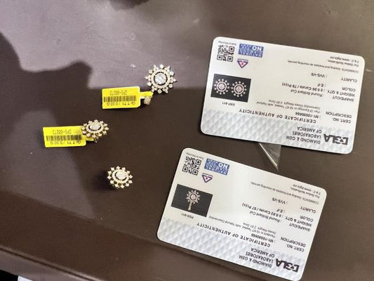 DIAMOND-PENDANT SET,18K (DPS-00273)