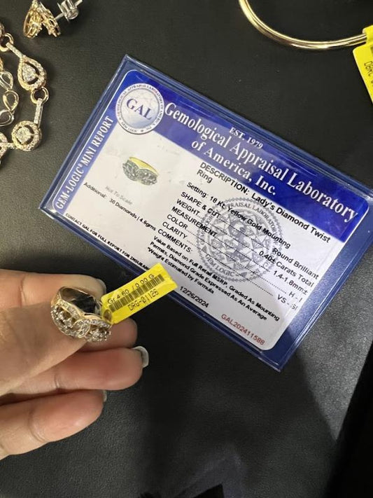 DIAMOND-RING,18K (DRG-01126)