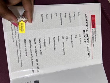 DIAMOND-RING,18K (DRG-00915)