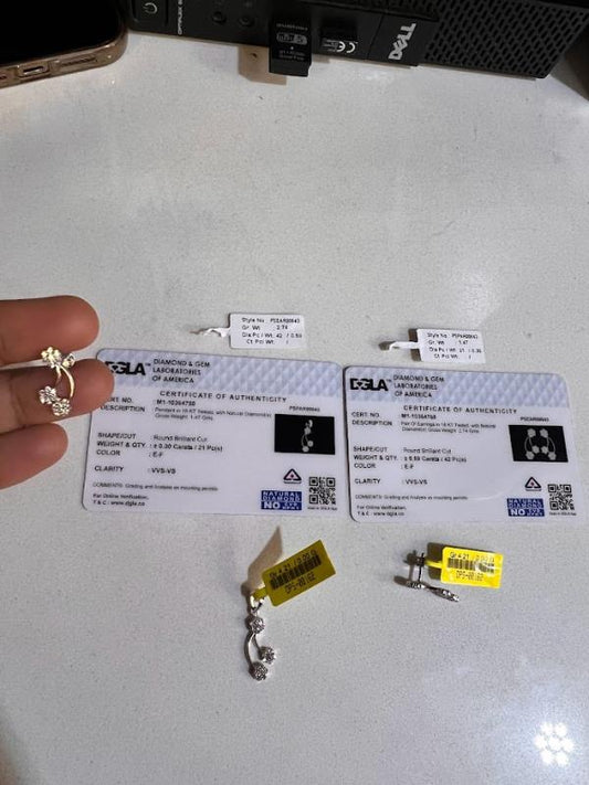 DIAMOND-PENDANT SET,18K (DPS-00162)