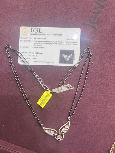 DIAMOND-MANGAL SUTRA,18K (DMS-00364)