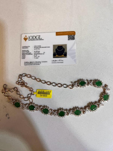 DIAMOND-NECKLACE,14K (DNK-00435)