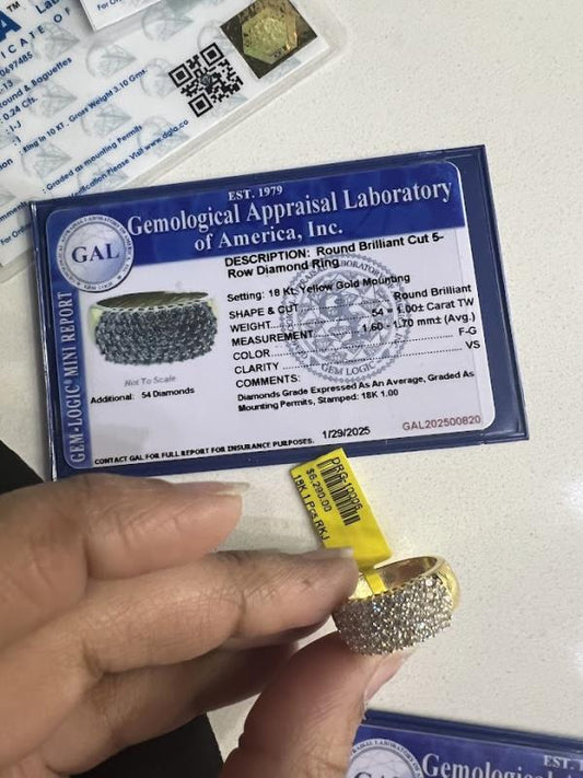 DIAMOND-RING,18K (DRG-10006)