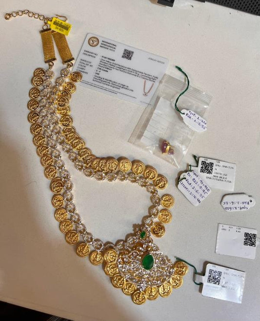 DIAMOND-NECKLACE,18K (DNK-00381)