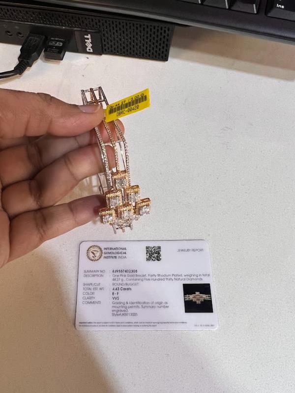 DIAMOND-BRACELE,18K (DBRC-00420)