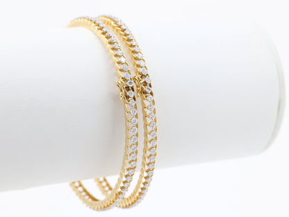 DIAMOND-BANGLES,18K (DBG-00015)