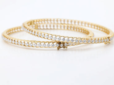 DIAMOND-BANGLES,18K (DBG-00015)