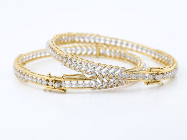 DIAMOND-BANGLES,22K (DBG-00265)