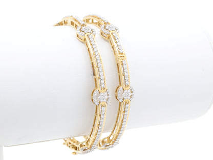 DIAMOND-BANGLES,18K (DBG-00323)