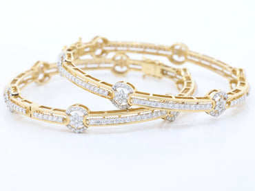 DIAMOND-BANGLES,18K (DBG-00323)