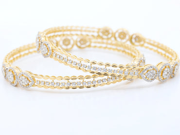 DIAMOND-BANGLES 18K (DBG-10028)
