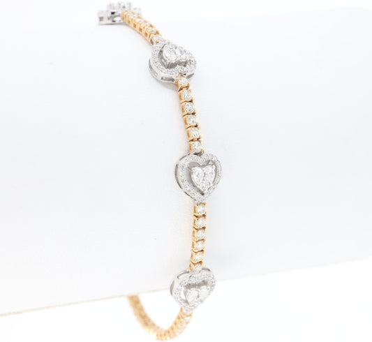 DIAMOND-BRACELE,22K (DBRC-00323)