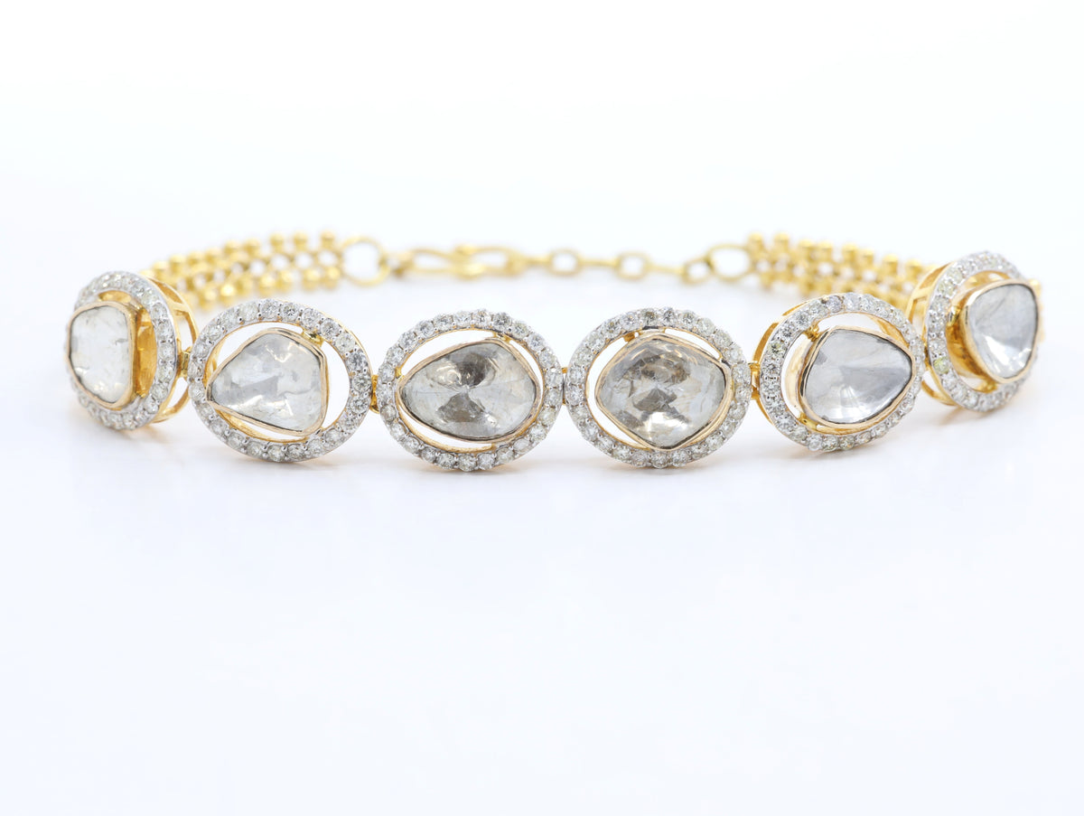 DIAMOND-BRACELE,18K (DBRC-00446)