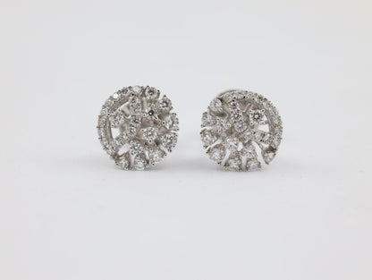 DIAMOND-EAR TOPS,18K (DET-00007)