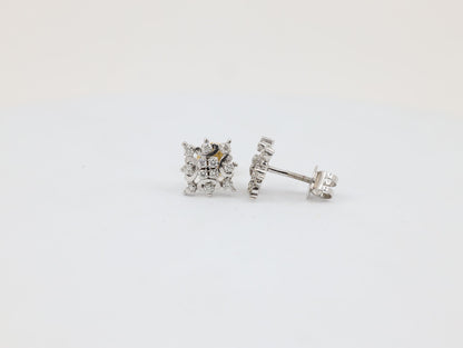 DIAMOND-EAR TOPS,18K (DET-00018)