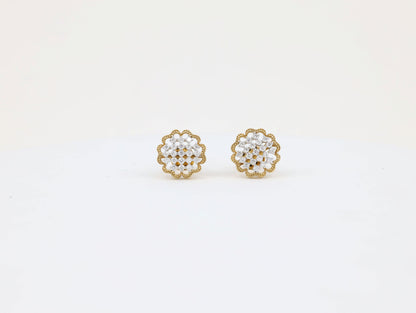DIAMOND-EAR TOPS,18K (DET-00083)