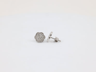 DIAMOND-EAR TOPS,18K (DET-00167)