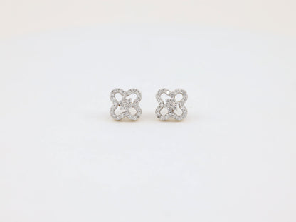 DIAMOND-EAR TOPS,18K (DET-00194)