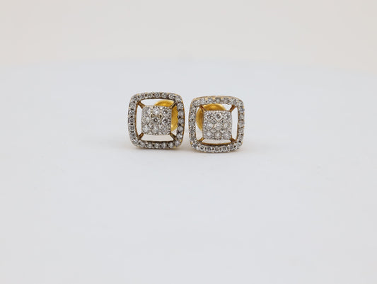 DIAMOND-EAR TOPS,22K (DET-00388)