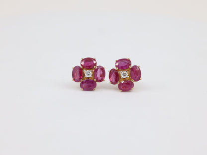 DIAMOND-EAR TOPS,14K (DET-00422)