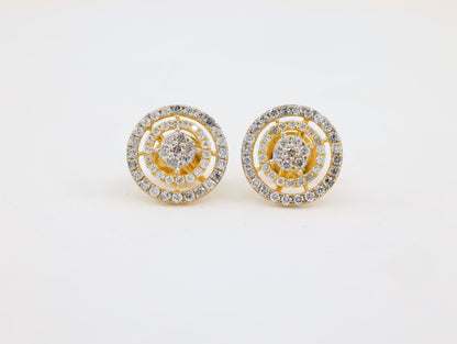 DIAMOND-EAR TOPS,22K (DET-00515)