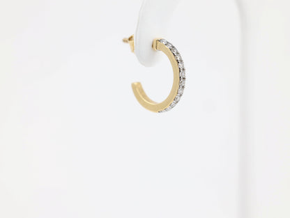 DIAMOND-EAR TOPS,18K (DET-01057)