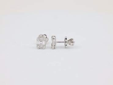 DIAMOND-EAR TOP,18K (DET-10030)